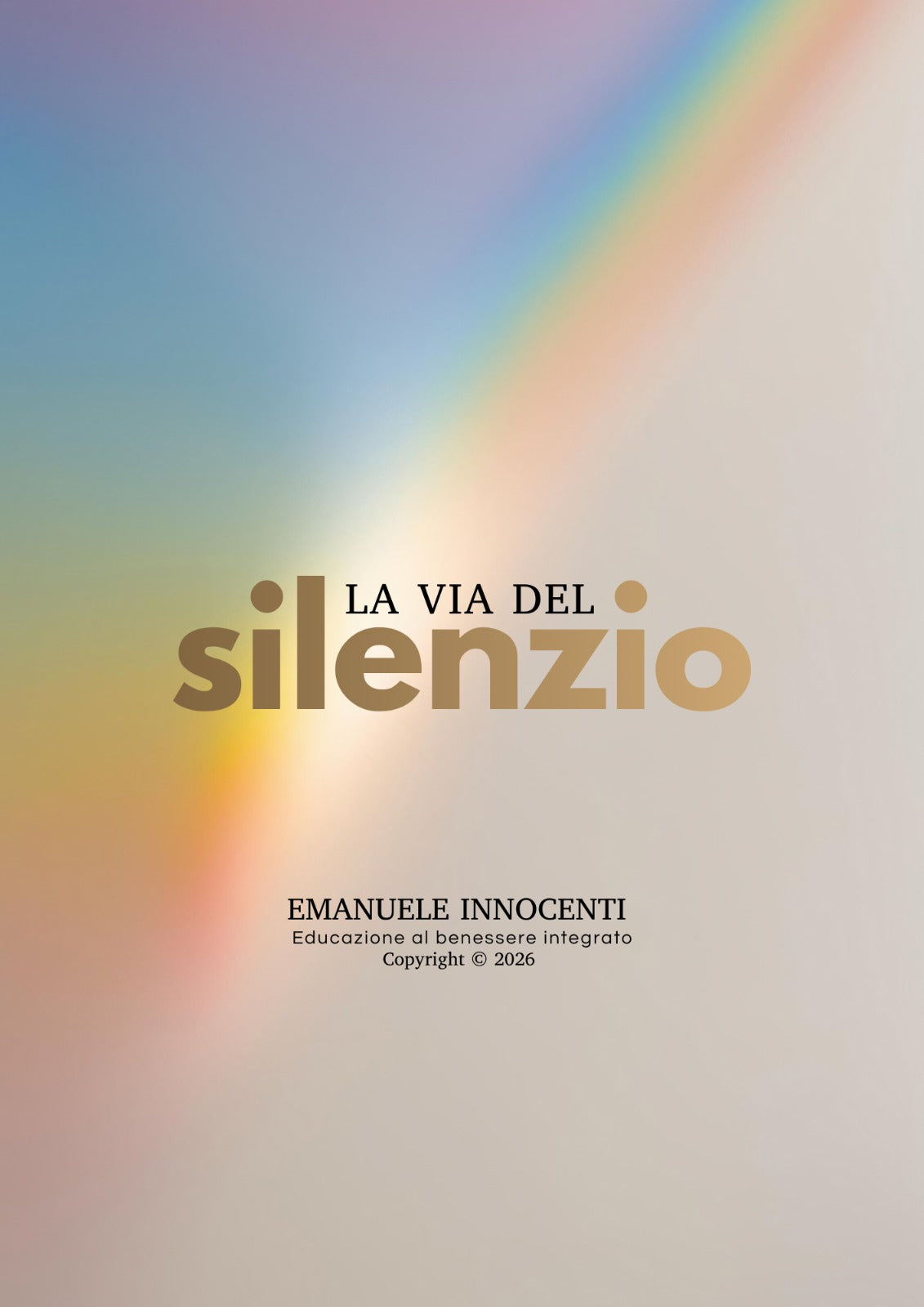 Copertina della guida La via del Silenzio di Emanuele Innocenti